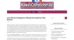 Desktop Screenshot of hawaiicatholicherald.org