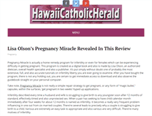 Tablet Screenshot of hawaiicatholicherald.org